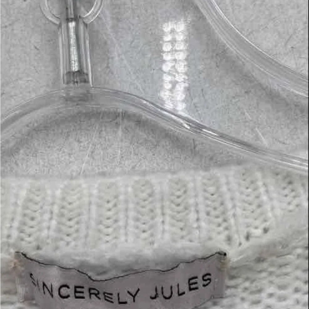 Sincerely Jules Cream Knit Sweater - Picture 5 of 10